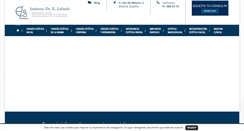 Desktop Screenshot of drlalinde.com